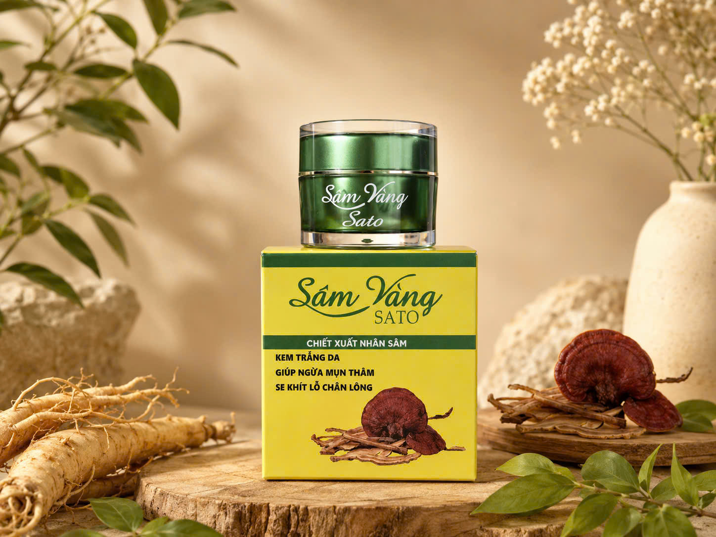 KEM TRẮNG DA - GIÚP NGỪA MỤN THÂM SE KHÍT LỖ CHÂN LÔNG (6G)