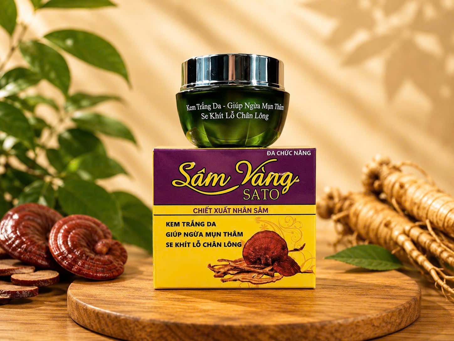 KEM TRẮNG DA - GIÚP NGỪA MỤN THÂM SE KHÍT LỖ CHÂN LÔNG (10G)